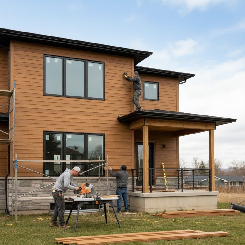 Wood Siding Installation